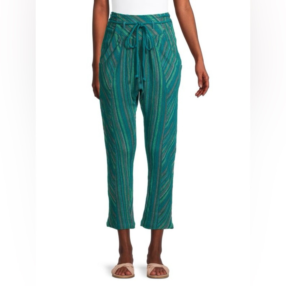 Free People Roll With It Cropped Capri Harem Pants